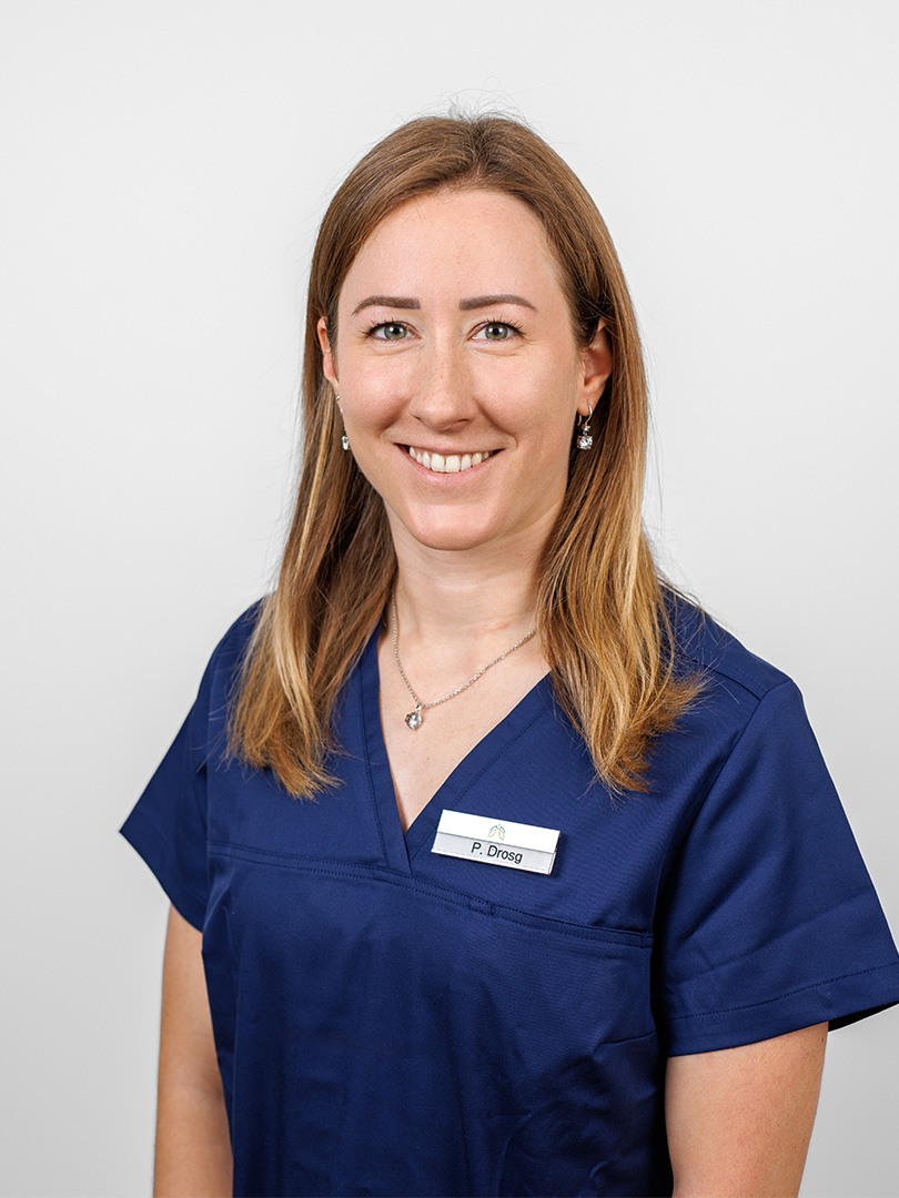 Patricia Drosg - Portrait Lungenzentrum Winterthur