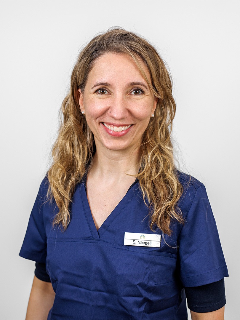 Smaranda Naegeli - Portrait Lungenzentrum Winterthur